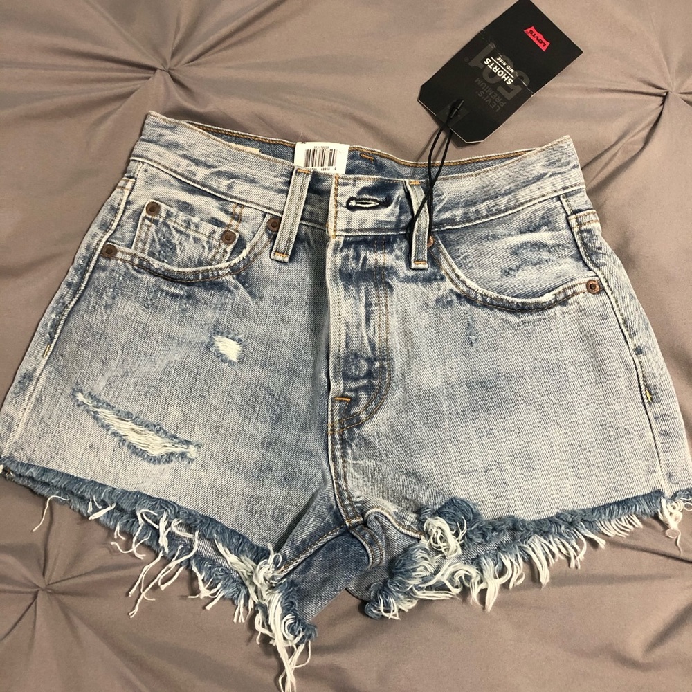 501 Levi Jean Shorts